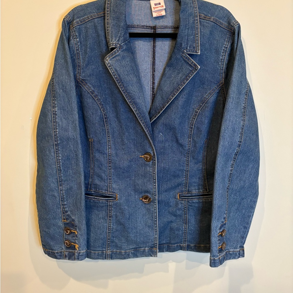FADED GLORY DENIM BLAZER